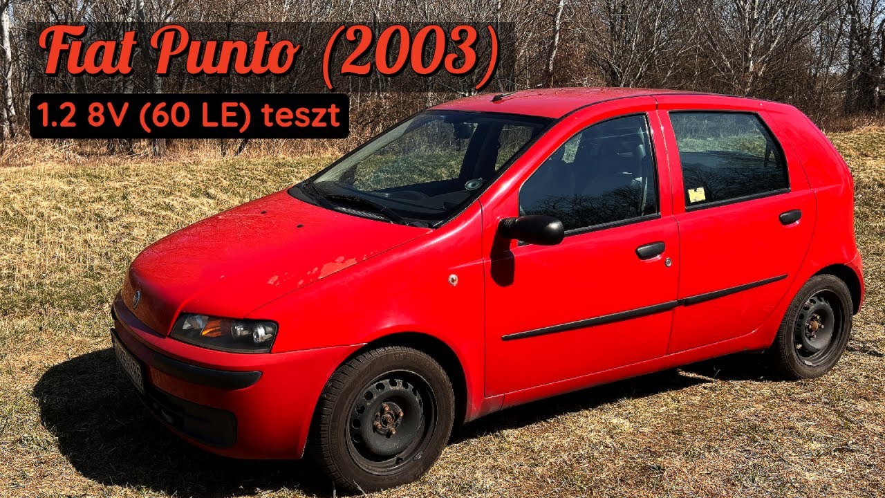 Fiat Punto II (2003) 1.2 8V (60 LE) teszt | Elvisz A-ból B-be és kész