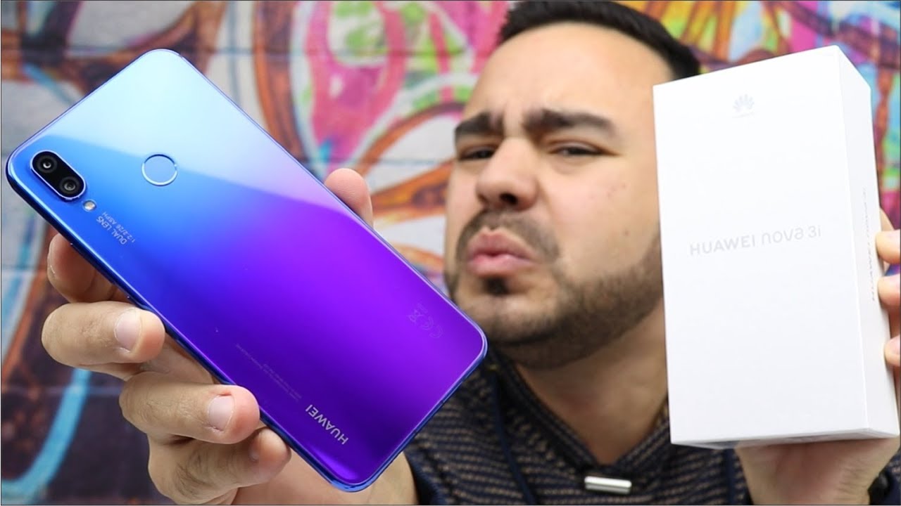 LINDOOOOOOO ! HUAWEI NOVA 3i - QUEM É XIAOMI MI8 LITE NA FILA DO PÃO ??? - UNBOXING
