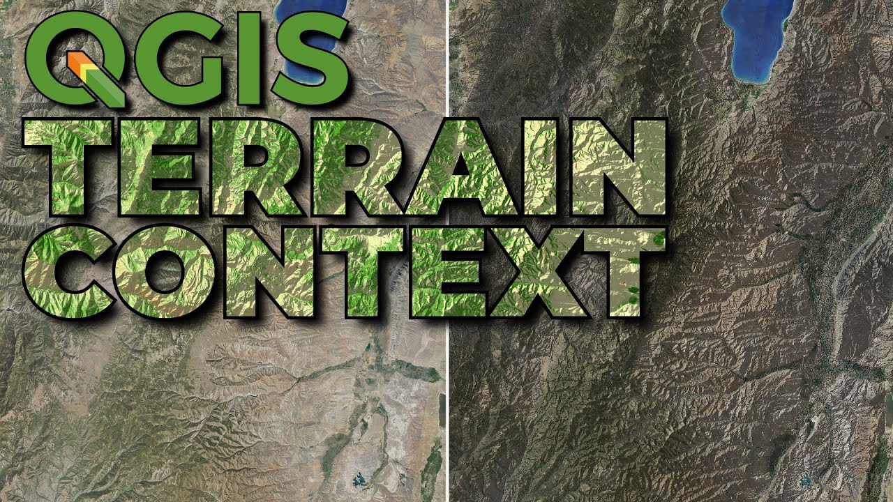 Add Topographic Context to Any Map with QGIS