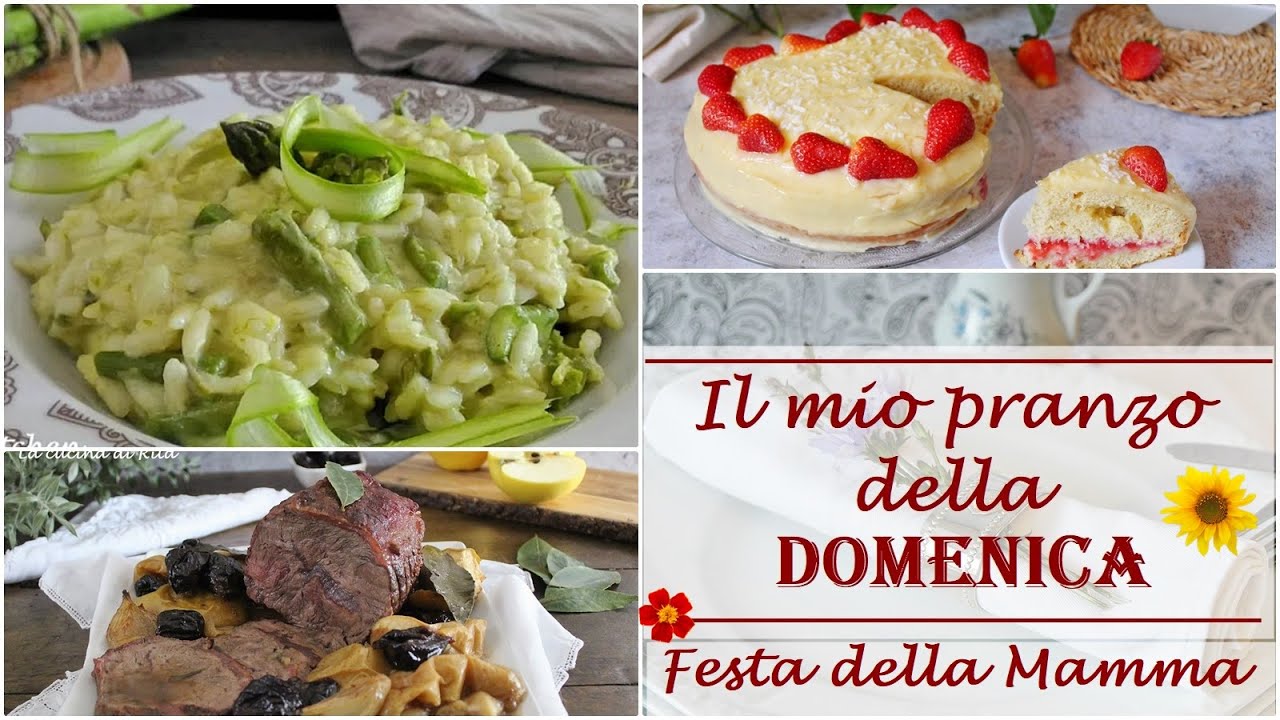 IL MIO PRANZO DELLA DOMENICA #211- Festa della Mamma '24