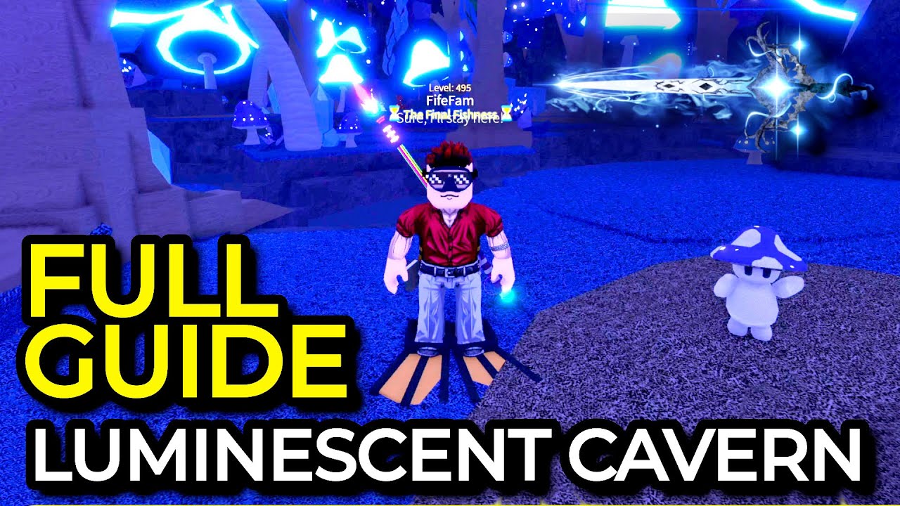 Откройте Светящуюся пещеру 💡 | Расположение всех ключевых камней в Фише