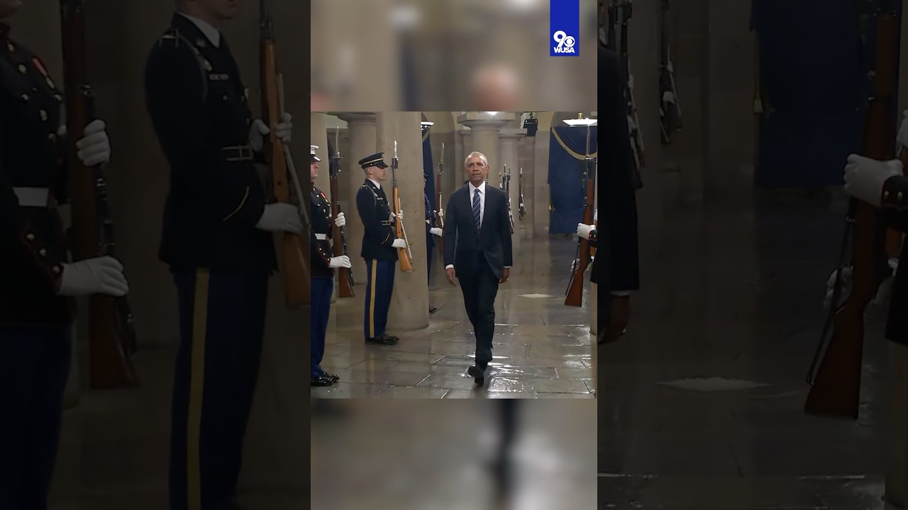 Obama, Clintons, and Bushes arrive at Trump&rsquo;s inauguration ceremony