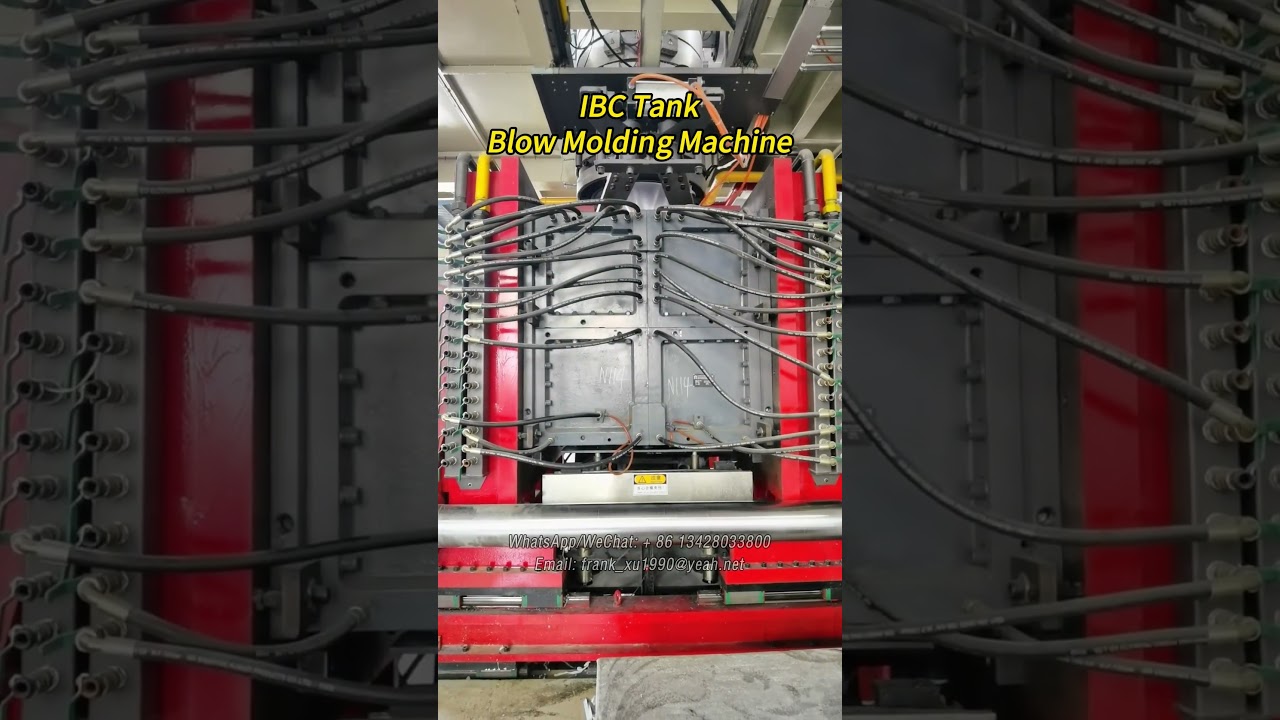 ibc tank manufacturing equipment, ibc tank blow molding machine #ibcmachine #ibcmachine