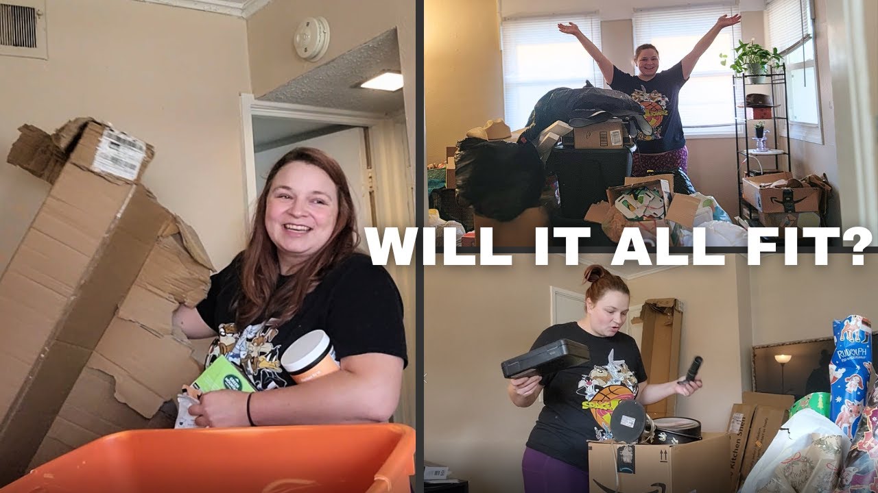 STRUGGLING with Downsizing to a ONE Bedroom Apartment | Taking It One Box at a Time!