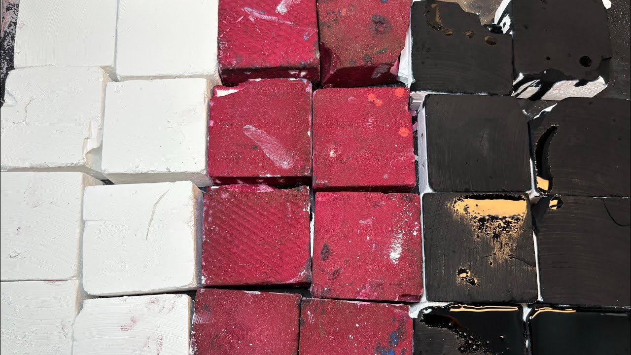 🖤🤍❤️ Perfect Match Colors | Oddly Satisfying 