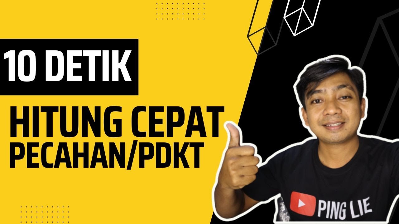 [10 Detik] Trik HITUNG CEPAT Kemampuan Numerik Tes TIU SKD CPNS