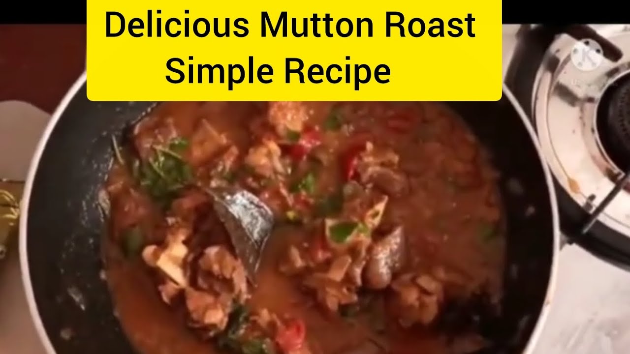 Authentic Kerala Mutton Roast | Rich & Spicy Malabar Style| Mutton Recipe|Simple Mutton Recipes 