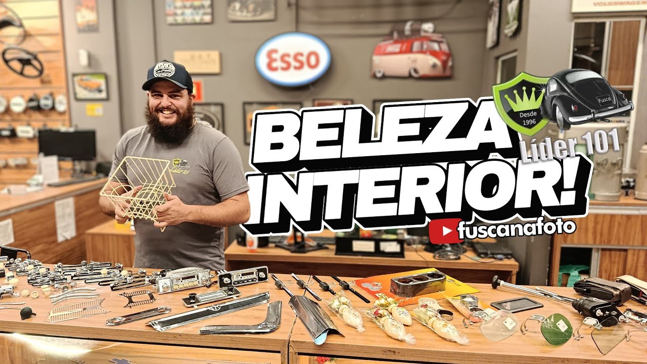 BELEZA INTERIOR! CONHEÇA DIVERSOS ACESSÓRIOS INTERNOS PARA SEU FUSCA ft. Líder 101 – Fusca na Foto