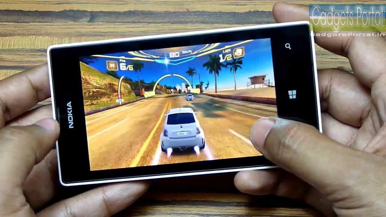 Nokia LUMIA 520 HD Gaming Review: ASPHALT 7, NFS HOT PURSUIT, ASSASSIN'S CREED & more