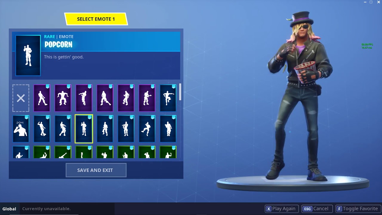STAGE SLAYER Leaked Skin Showcase - Fortnite Battle Royale