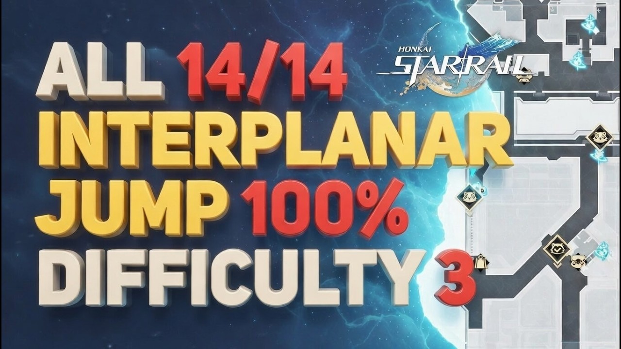 All Interplanar Jump Difficulty 3 Honkai Star Rail