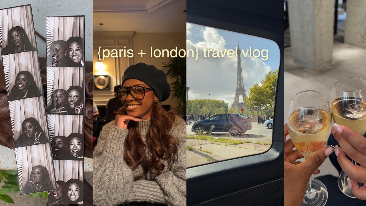 london + paris with my best friend | kyra nikole