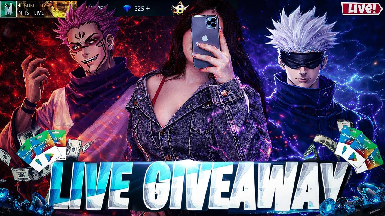 FREE FIRE LIVE CUSTOM ROOM GIVEAWAY FF LIVE DIAMOND GIVEAWAY | #freefirelive #giveaway #lokeshgame