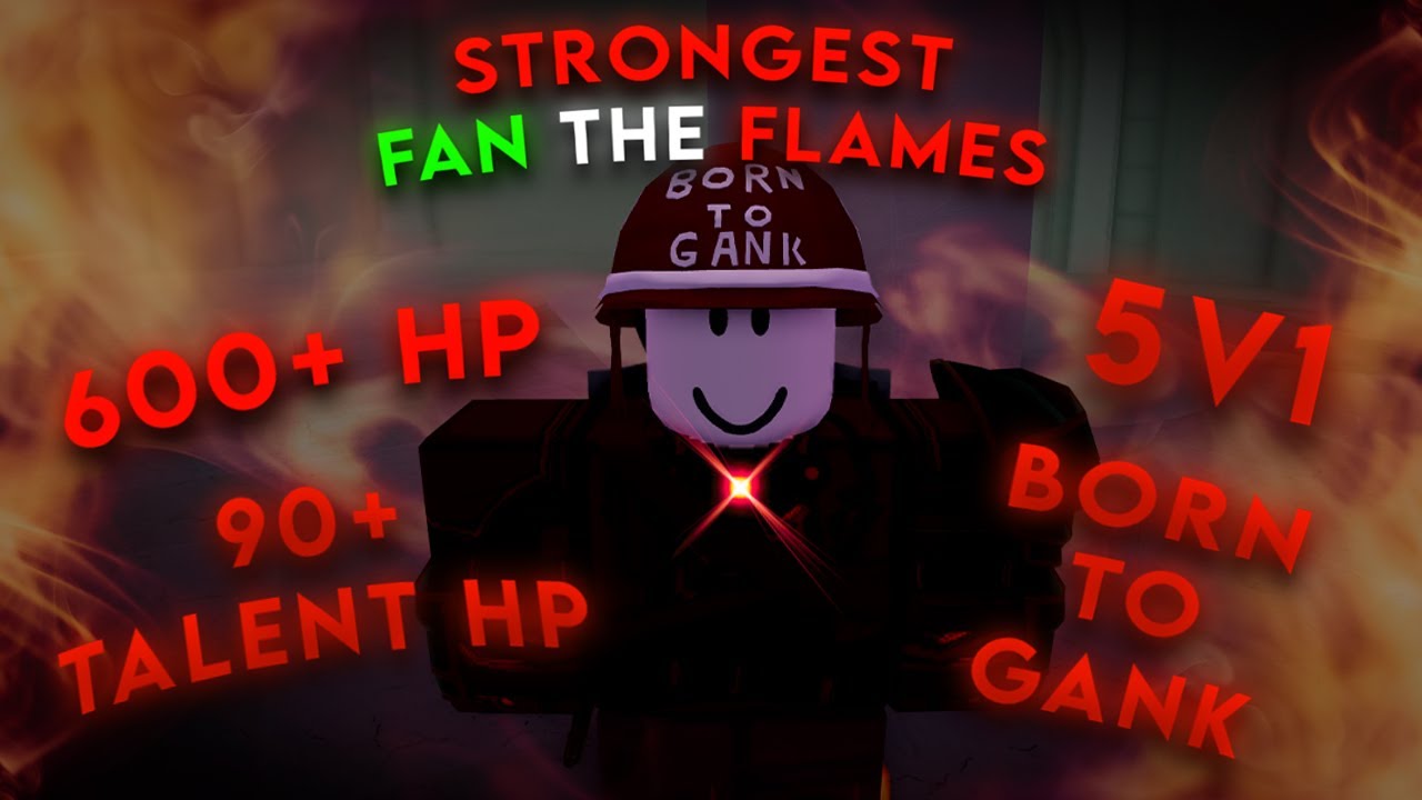 the TANKIEST AND STRONGEST FAN THE FLAMES BUILD | Deepwoken