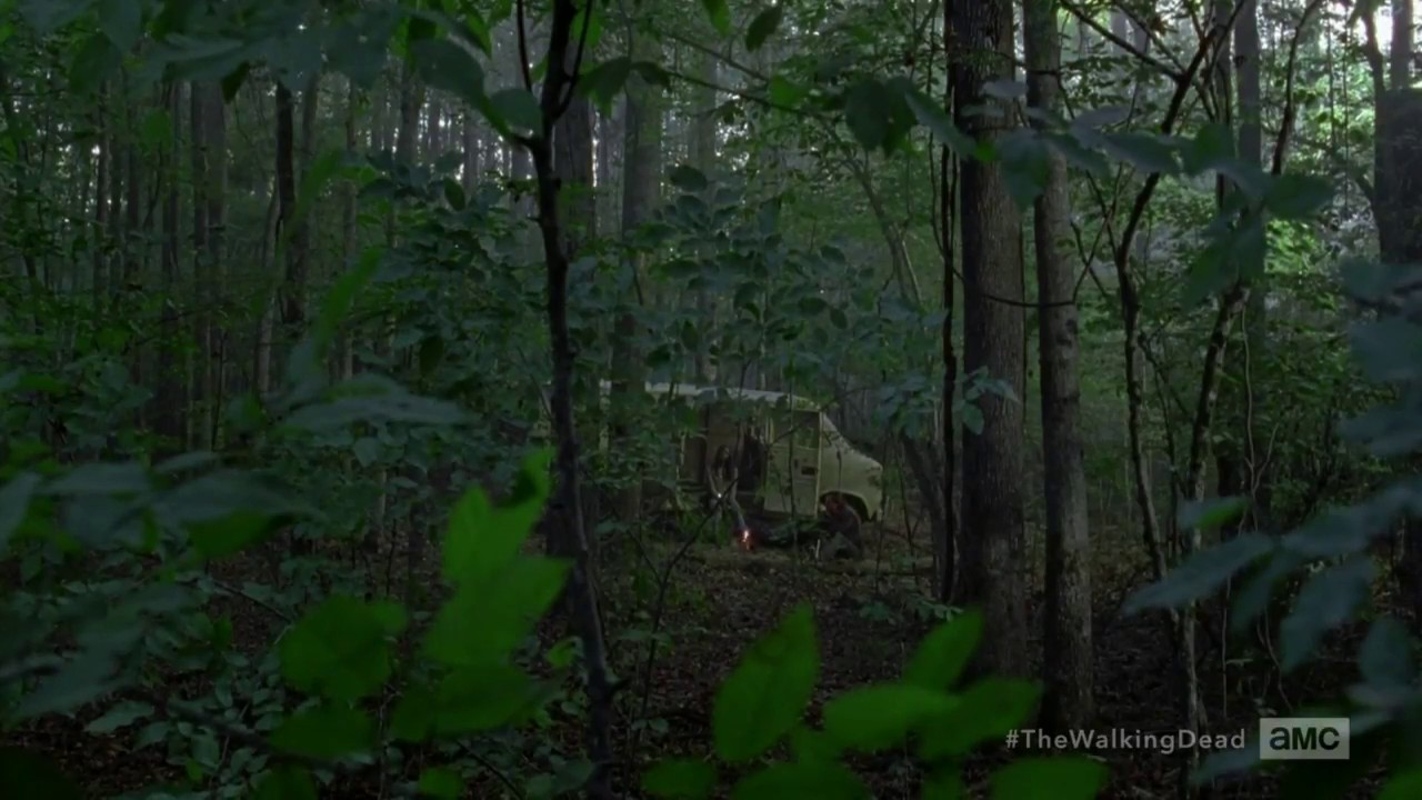 The Walking Dead 7x12 Rick & Michonne Opening Scene