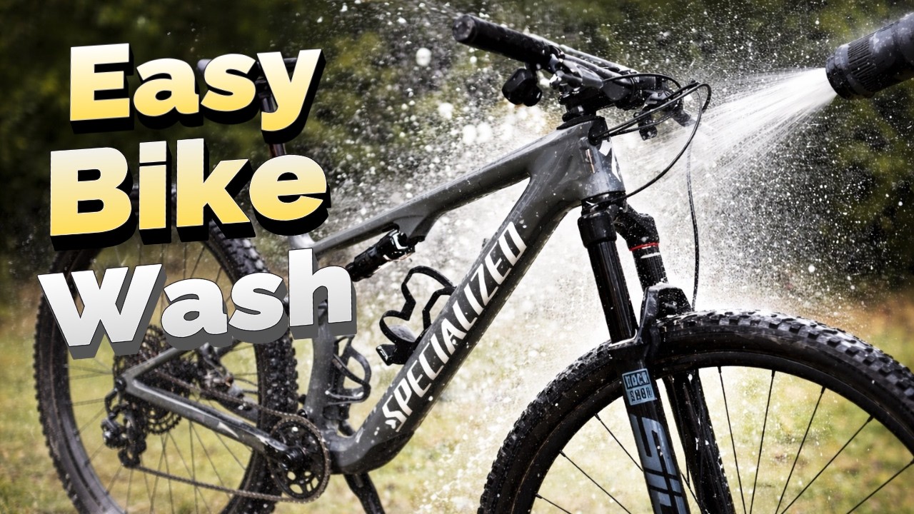 The FASTEST Way to Wash Your Bike