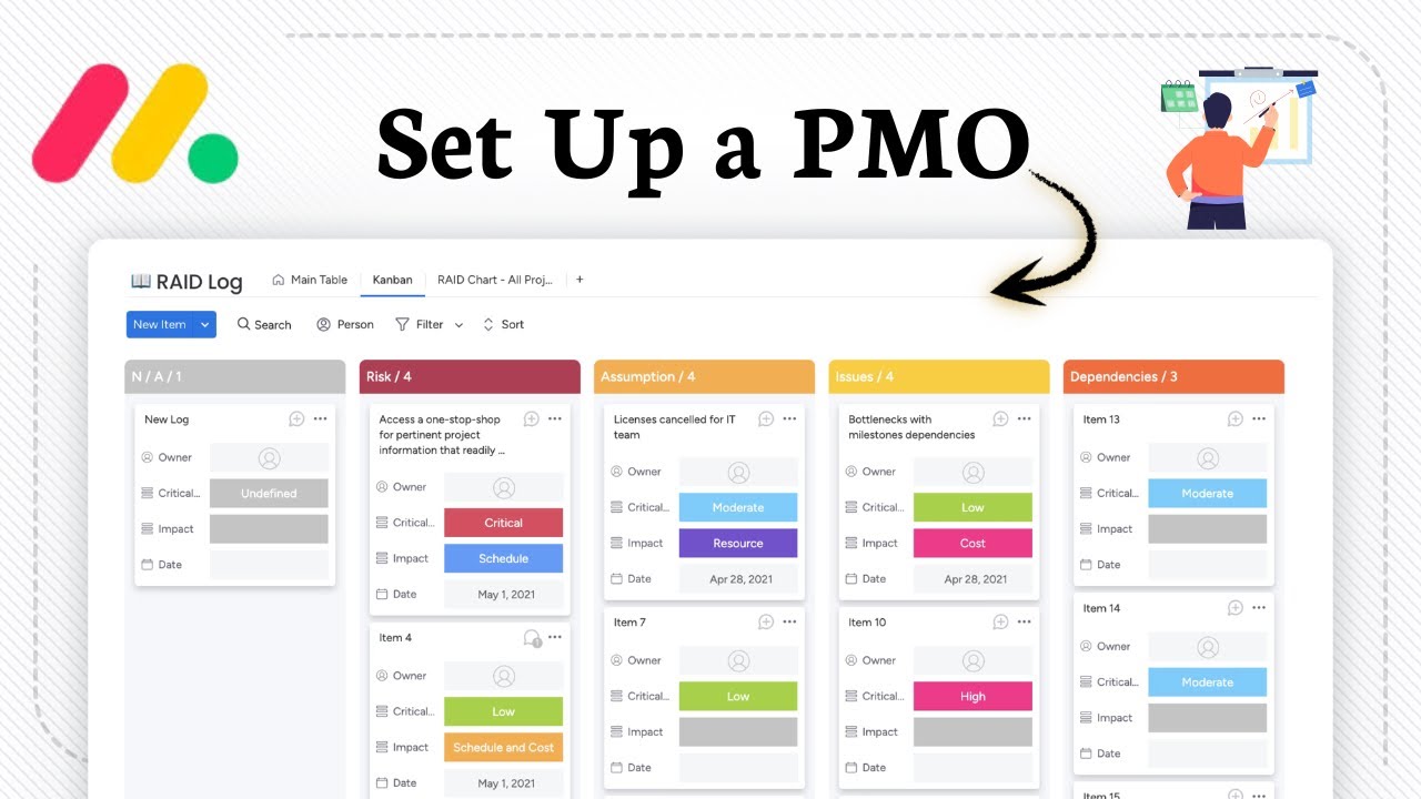 How to Set Up a PMO in Monday.com (For Small Teams)