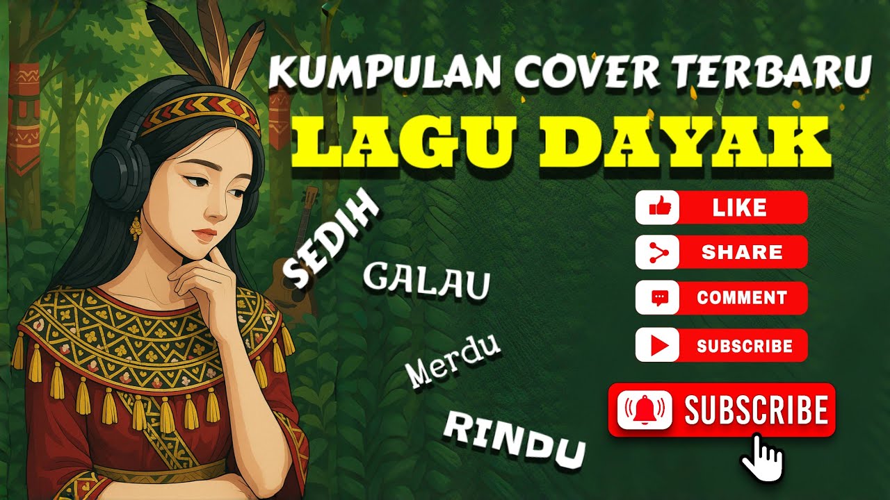 Kumpulan lagu Dayak cover terbaru 2025 | 9