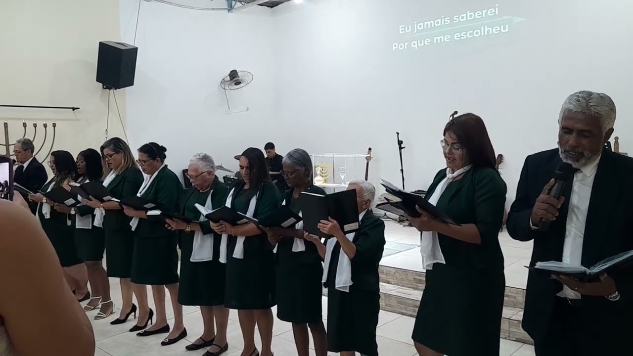 Coral Shalom Adonai ,culto de ceia. Ministério Eloí 