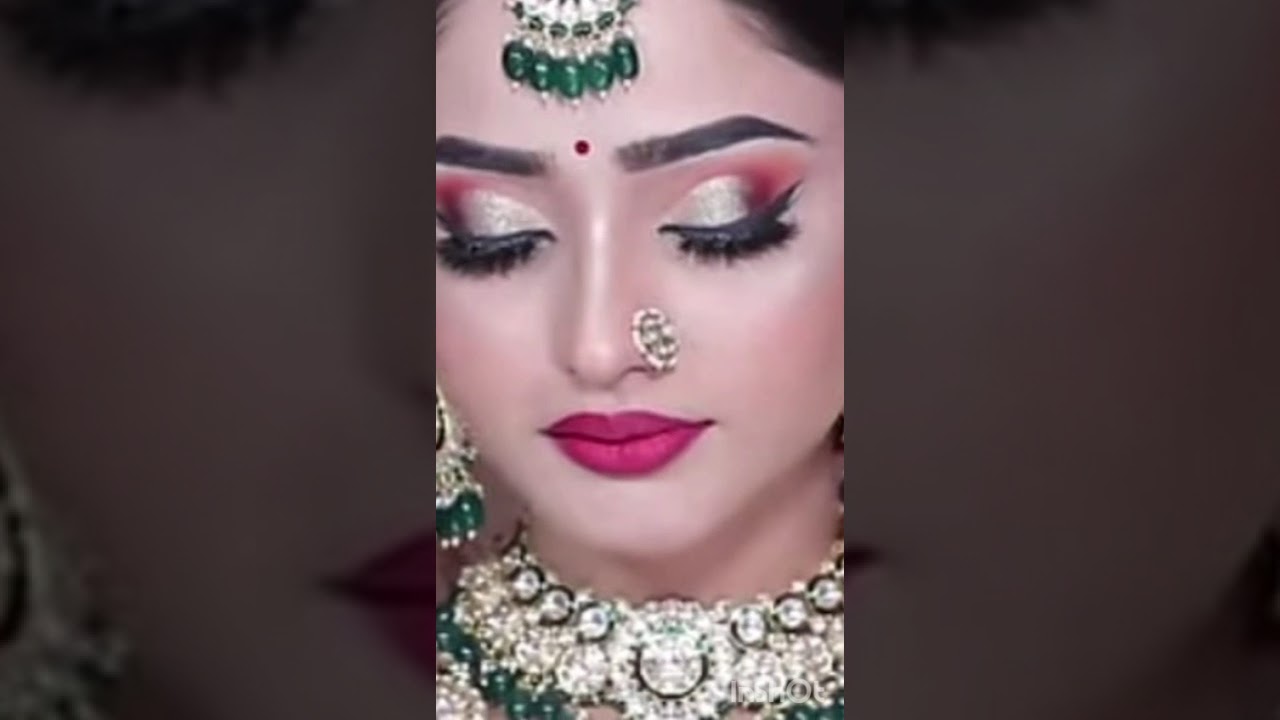 Indian bridal . Rupa Beauty parlour Training Centre.
