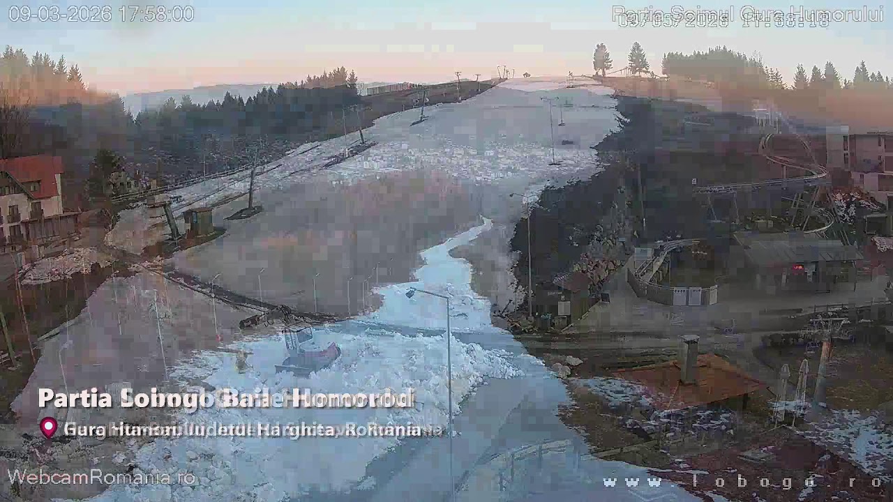 Pârtii LIVE 🔴 WebcamRomania.ro | 2026-03-09 Partea 12