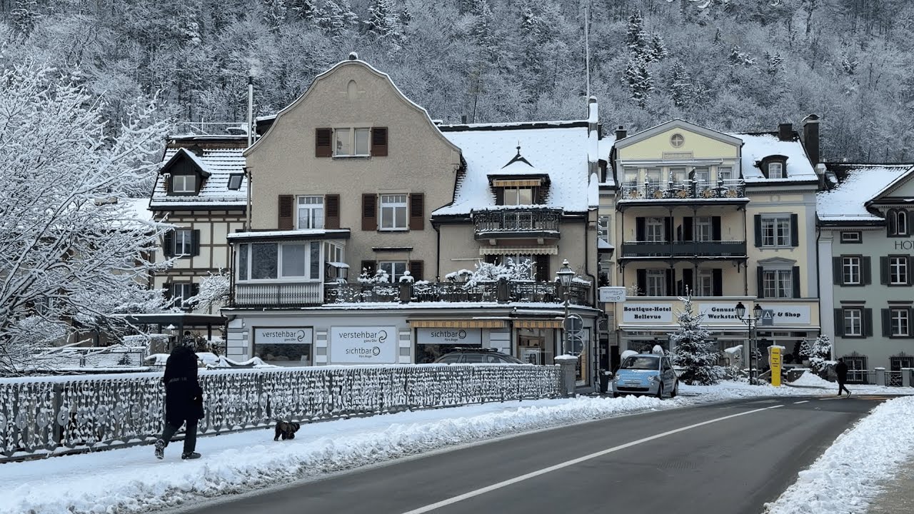 Bad Ragaz - Switzerland - Christmas edition - 4K