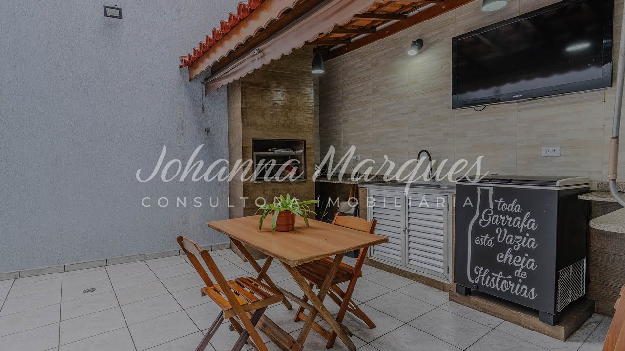 Casa Sobrado Alto Padr&atilde;o de 153m&sup2;, 3 Dormit&oacute;rios com 1 Su&iacute;te e 3 Vagas de Garagem 🏢 │JM348