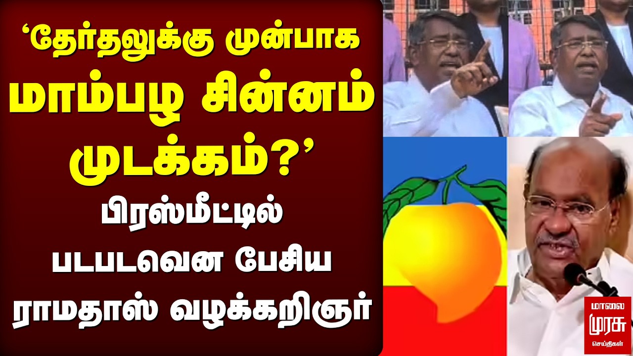 'மாம்பழ சின்னம் முடக்கம்?' | Ramadoss Advocate press meet | PMK