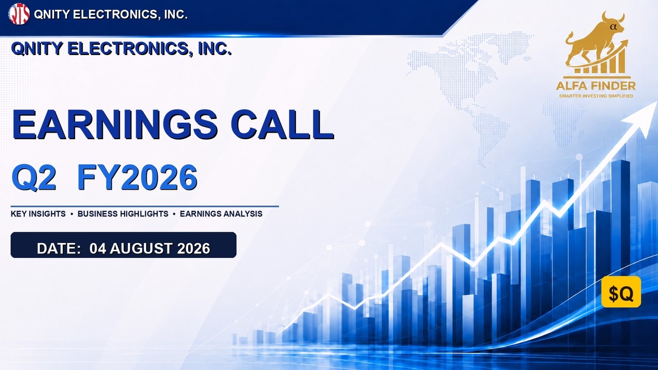 Qnity Electronics, Inc. Q2 FY26 Earnings Call | Full Recording | Q