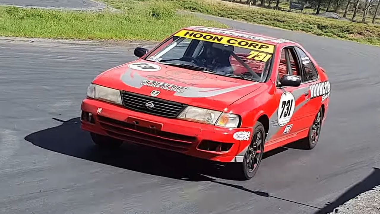 Hooncorp Autokhana Day 14/1/2024 - Spencer Bourne, Nissan Lucino VZ-R