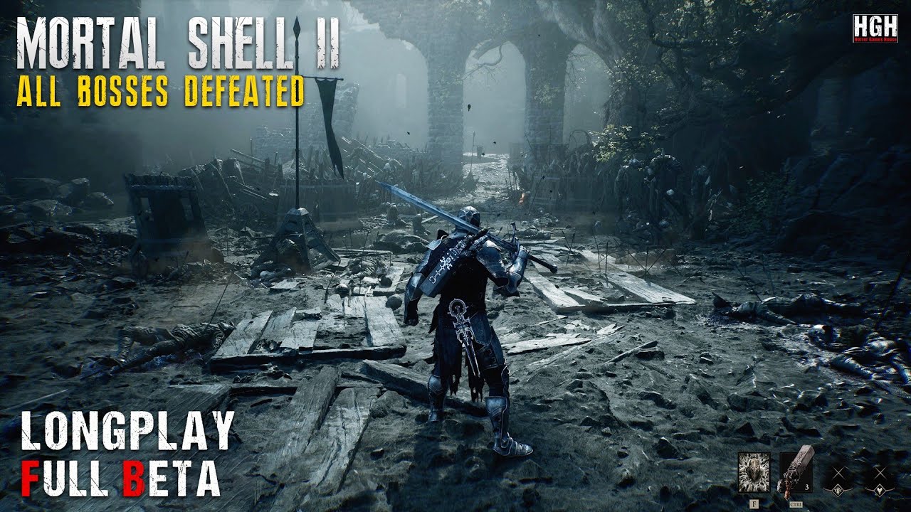 MORTAL SHELL 2 OPEN BETA &mdash; Полное прохождение на 100% | Все боссы побеждены | Без комментариев
