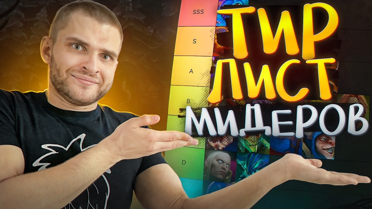 Тир Лист Всех Мидеров [Dota 2]