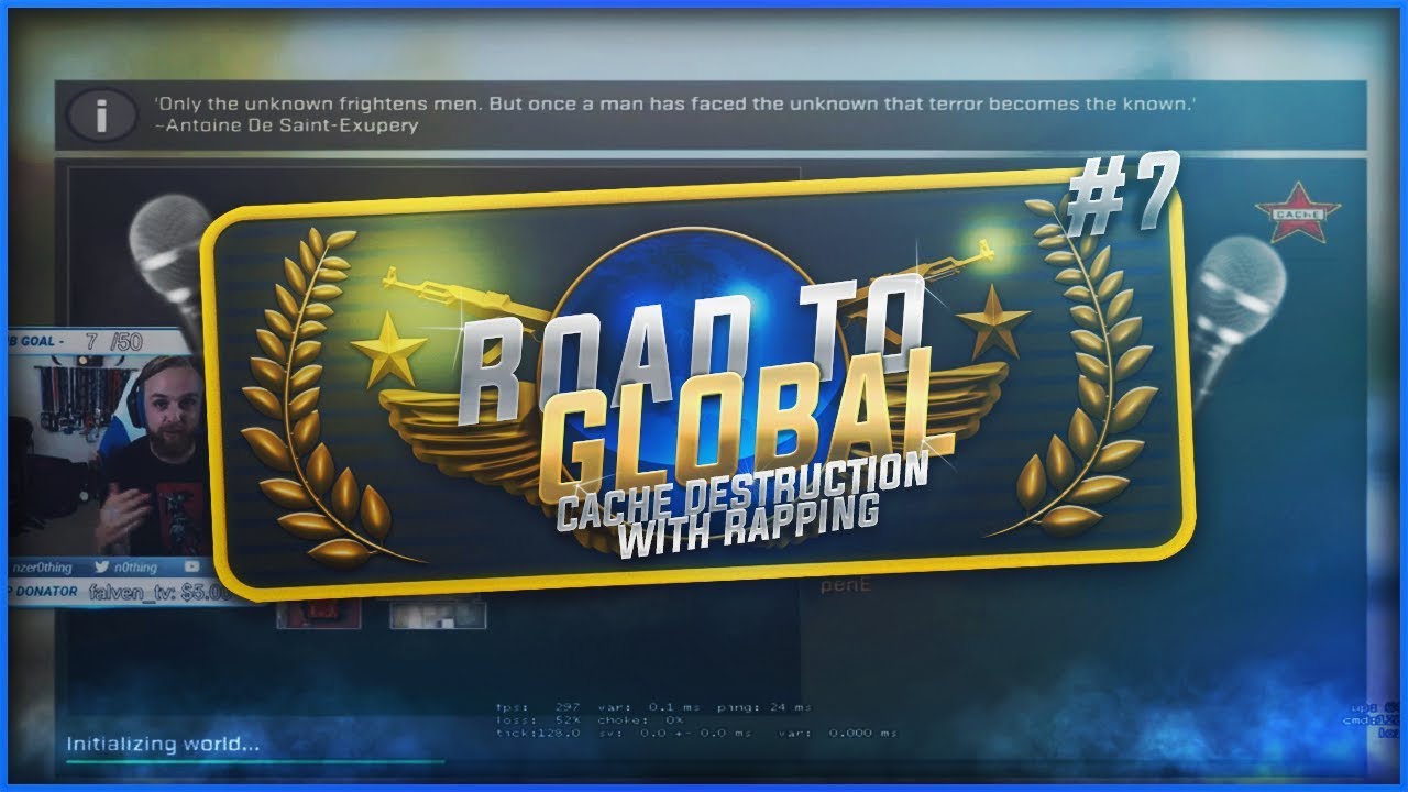 n0thing to Global Ep. 7: CACHE DESTRUCTION W/ RAPPING