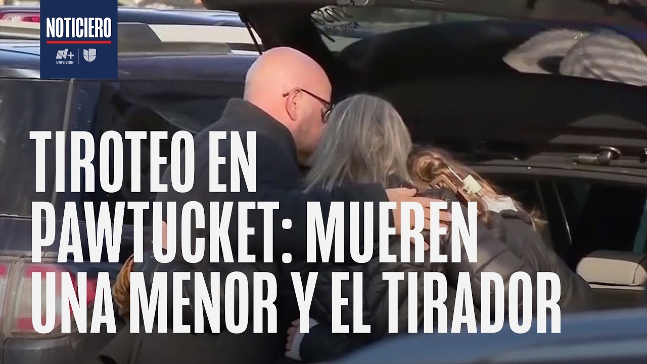 Tiroteo hoy en Pawtucket: Muere una menor de edad y del atacante de la agresión en Rhode Island