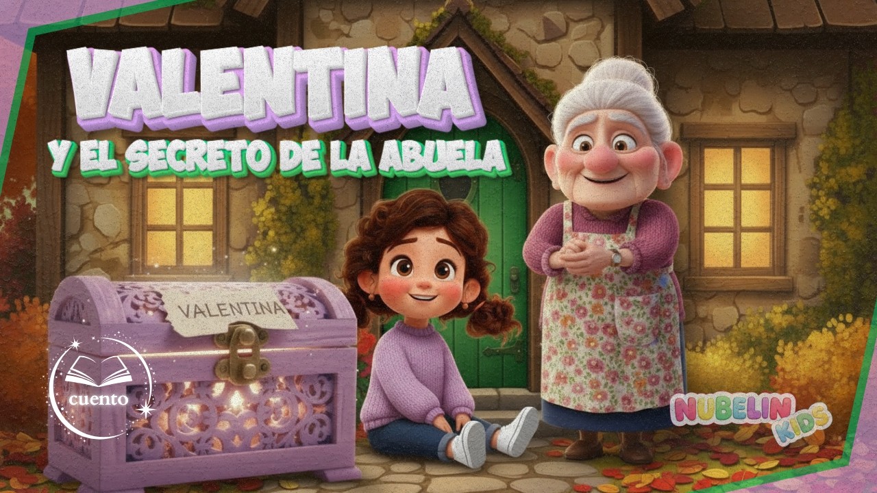 Valentina y el secreto de la abuela ⭐ | Cuento infantil | Nubelin Kids