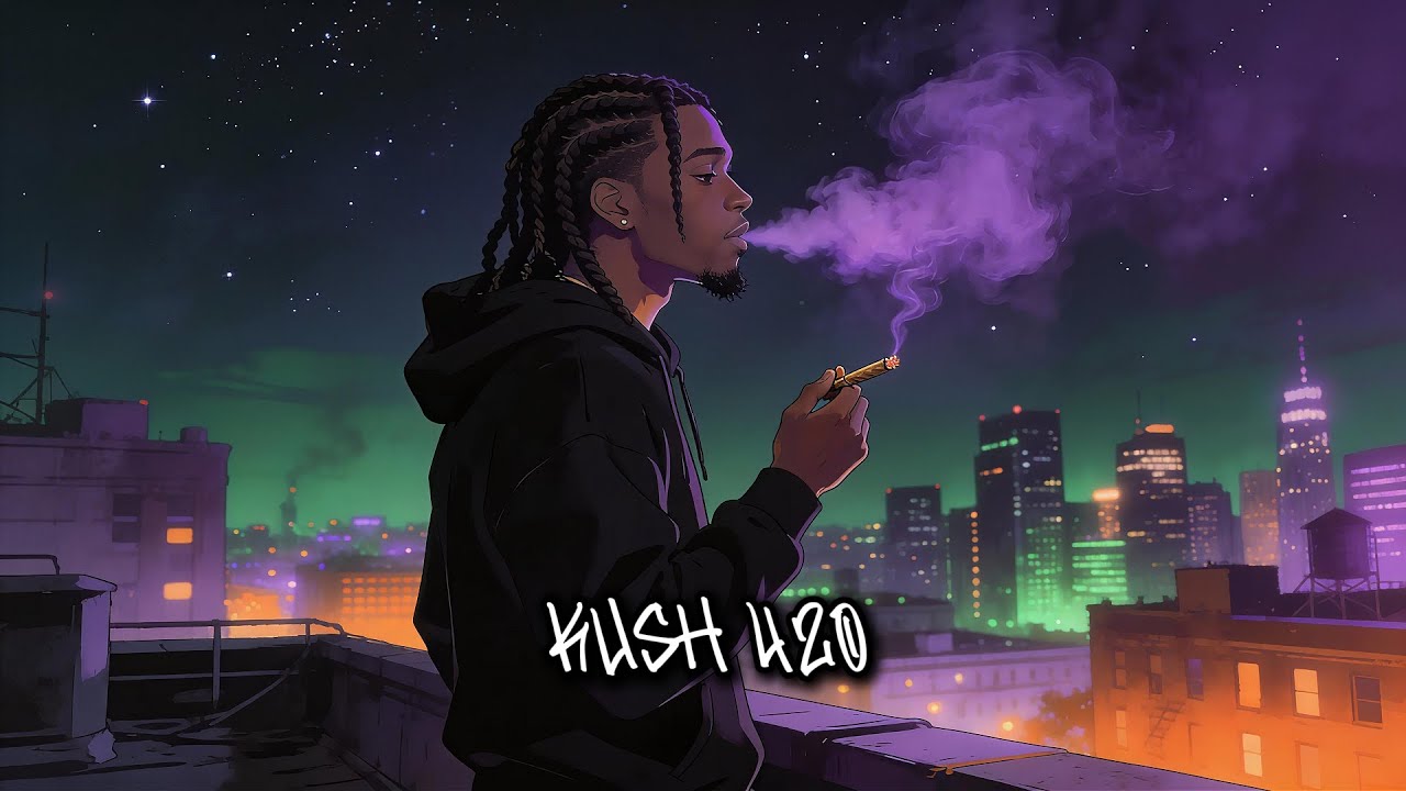 Hazy Nights - 420 Music for Late Sessions & City Lights | Chill Rap x Blues Hip-Hop