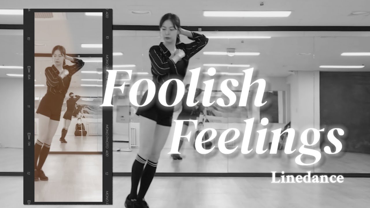 Foolish Feelings Linedance| Intermediate | Demo | 중급라인댄스 | ⭐KSLDA 교육위원 이희선