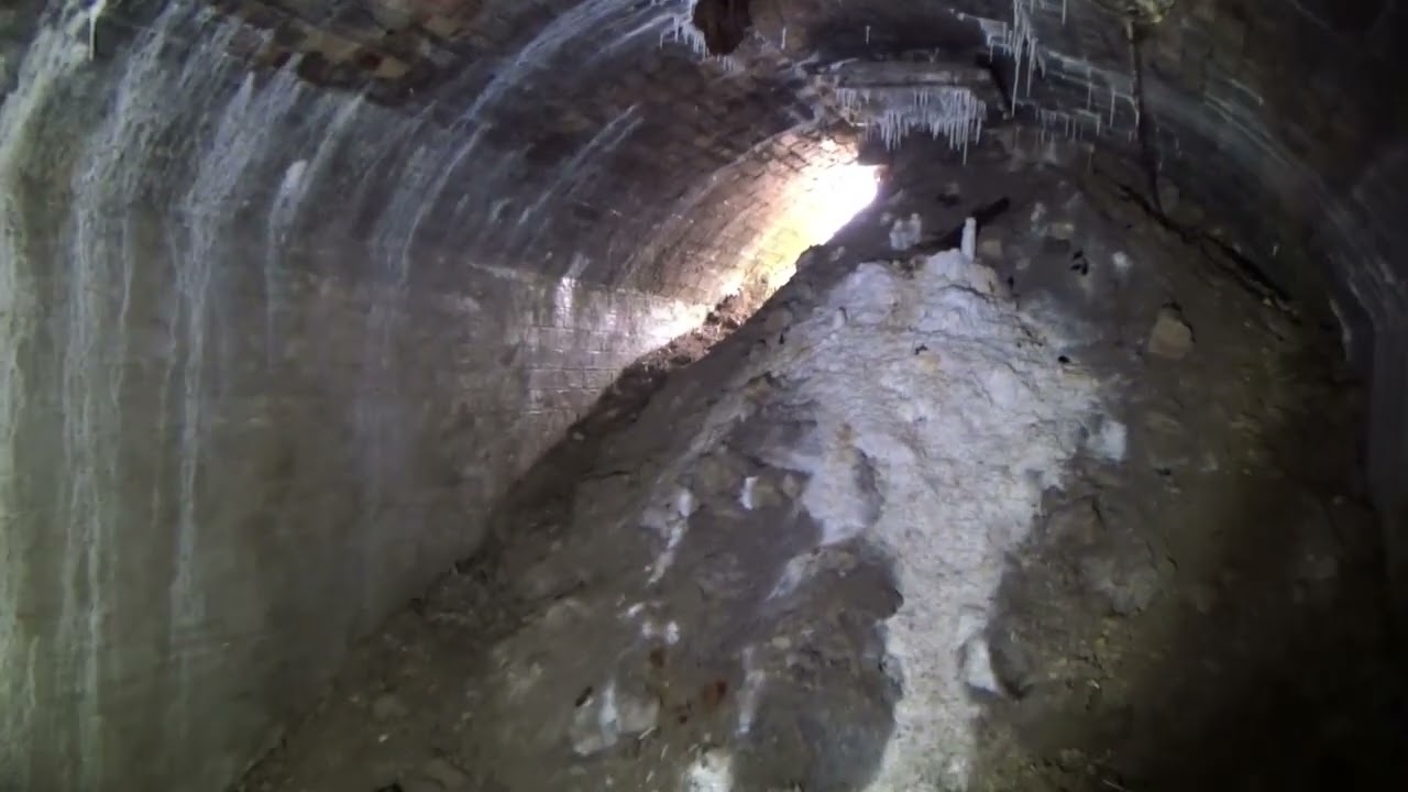 The big tunnel at Sundon Pit.
