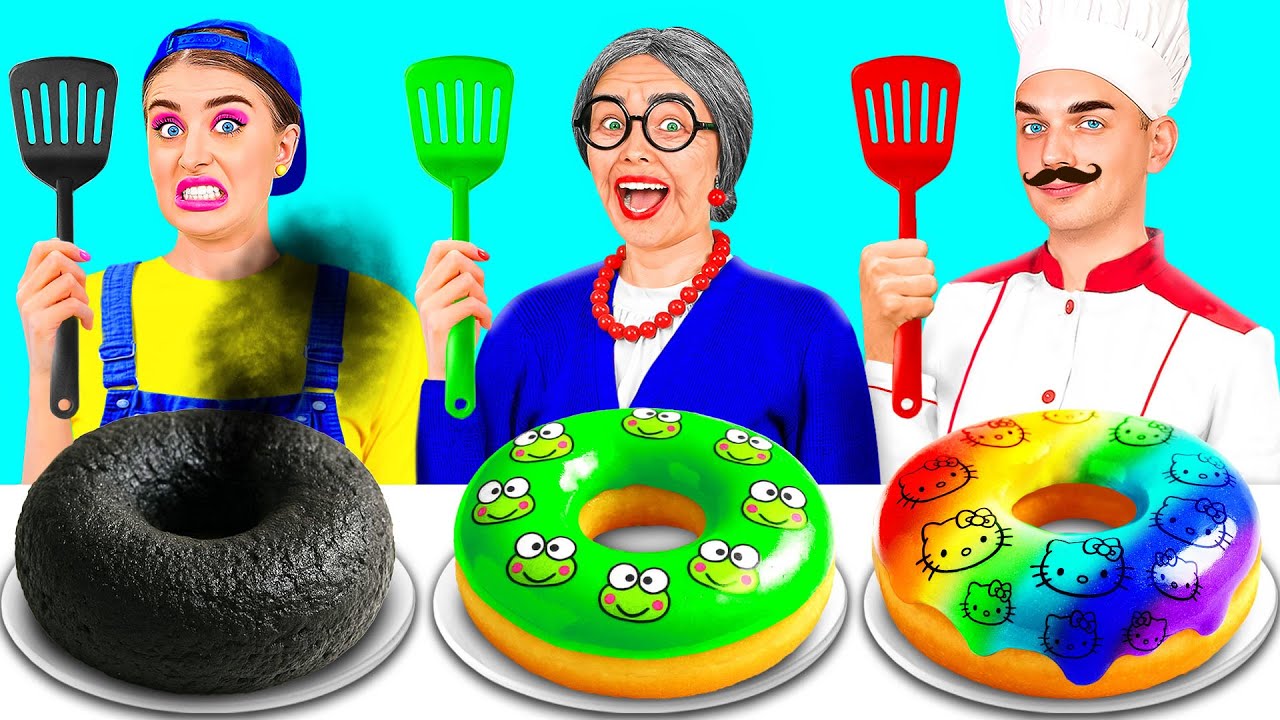 Ich vs Oma: Koch-Challenge | Lustige Küchentricks von Fun Fun Challenge