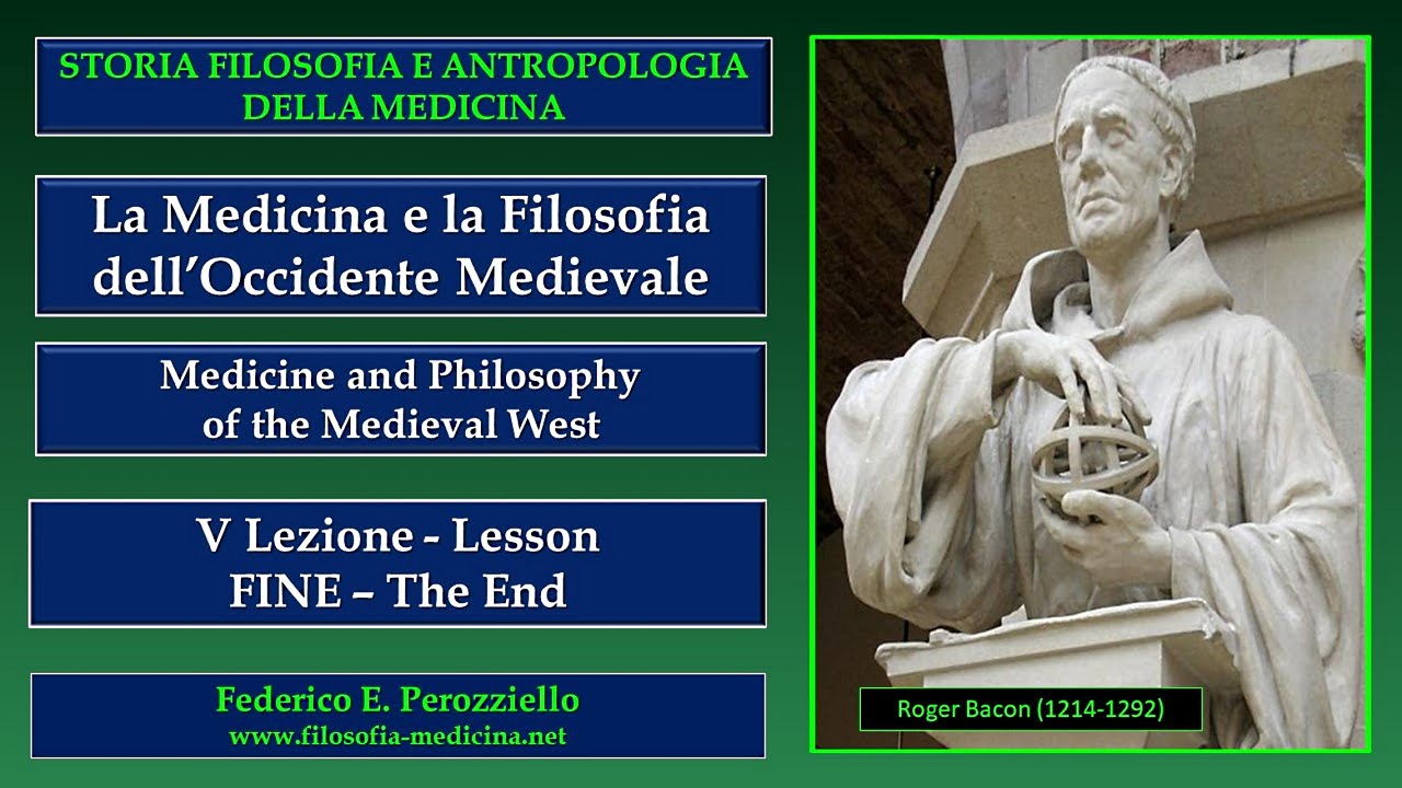 Medicina e  Filosofia dell’Occidente Medievale  - Medicine and Philosophy in the Medieval West - V