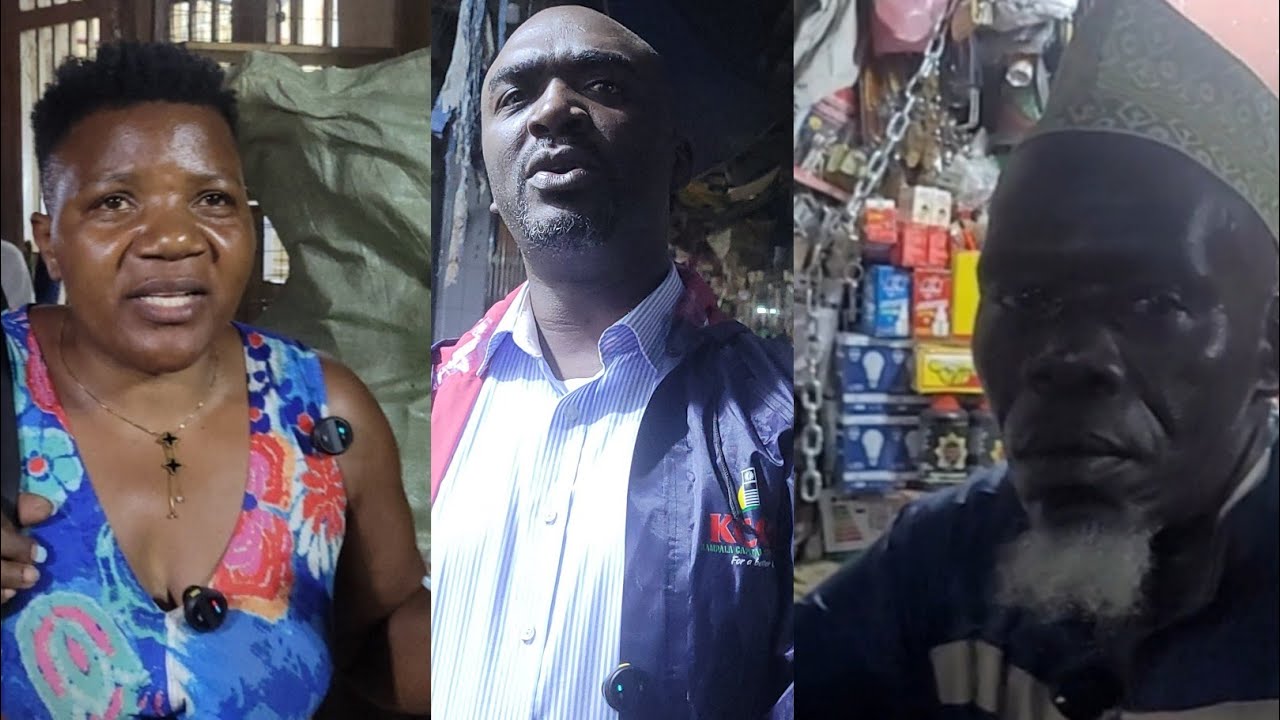 AMAZIGA MU KAMPALA .ABAKOLERA MU KIKUUBO BASUZE BASENGULA BINTU NABO BAGOBEDWA.