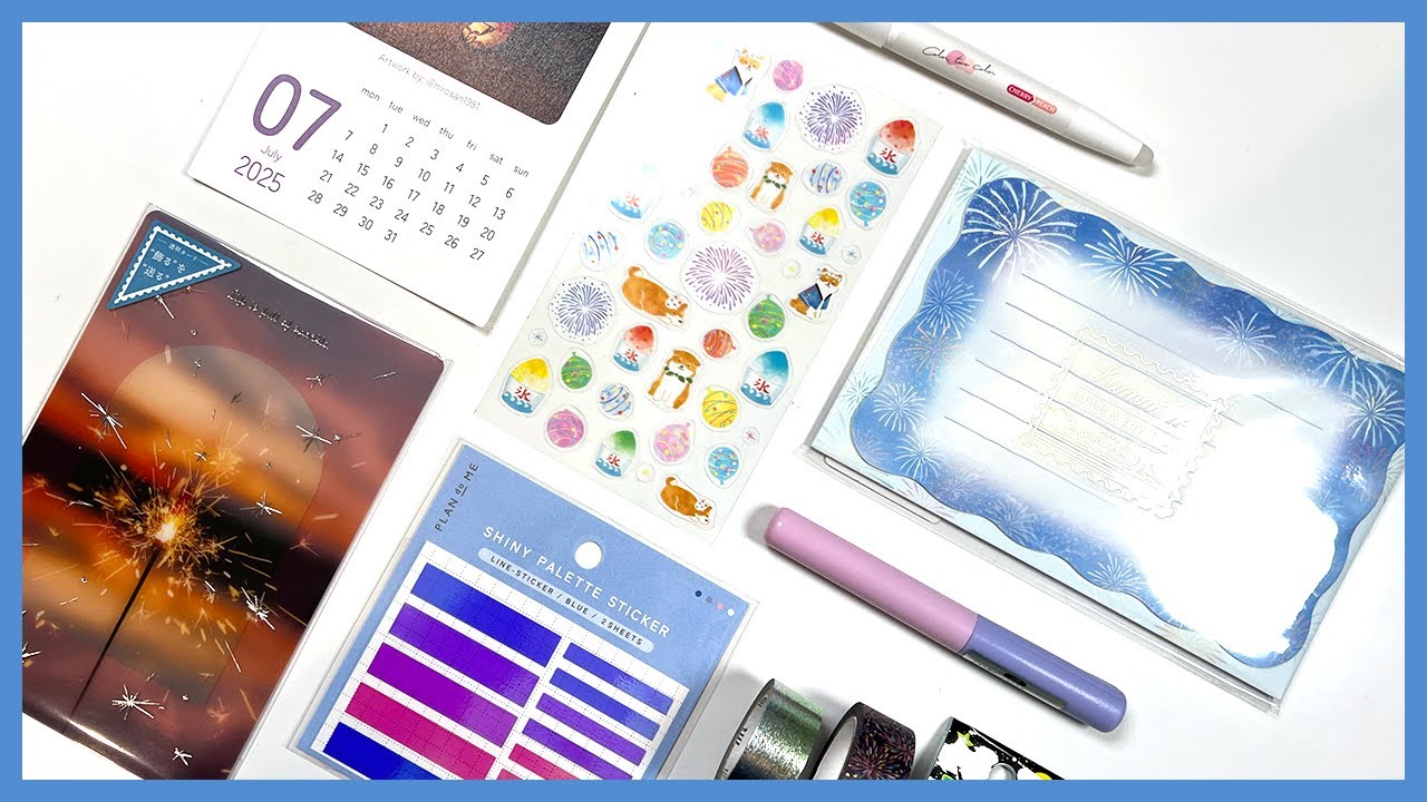Zenpop Stationery July 2025 Unboxing