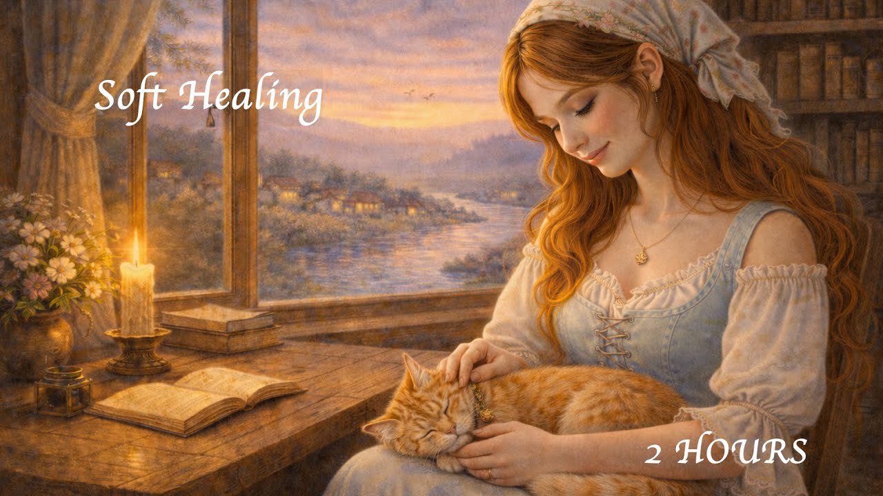 【Soft Healing】Soft Healing | Calm Piano for Study & Reading (2 Hours)｜読書・勉強に寄り添うBGM