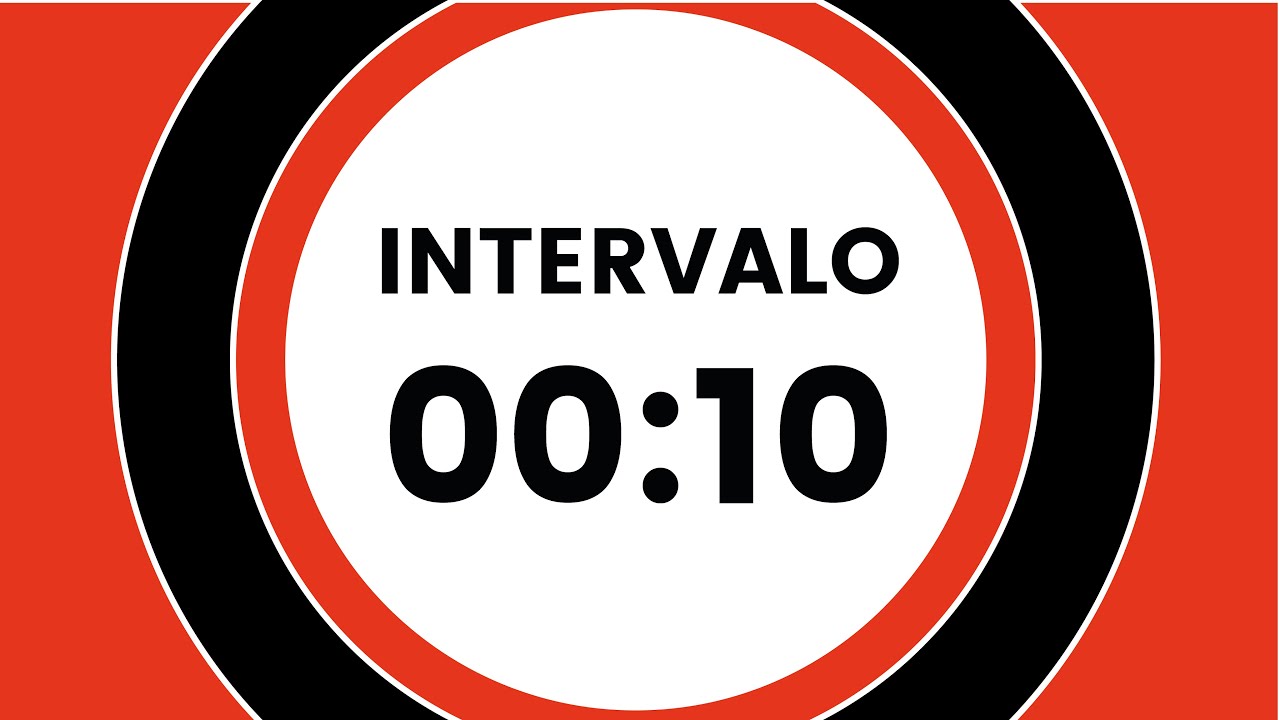 CRONOMETRO | Intervalos de 10 segundos | Sin descanso | Sin m&uacute;sica