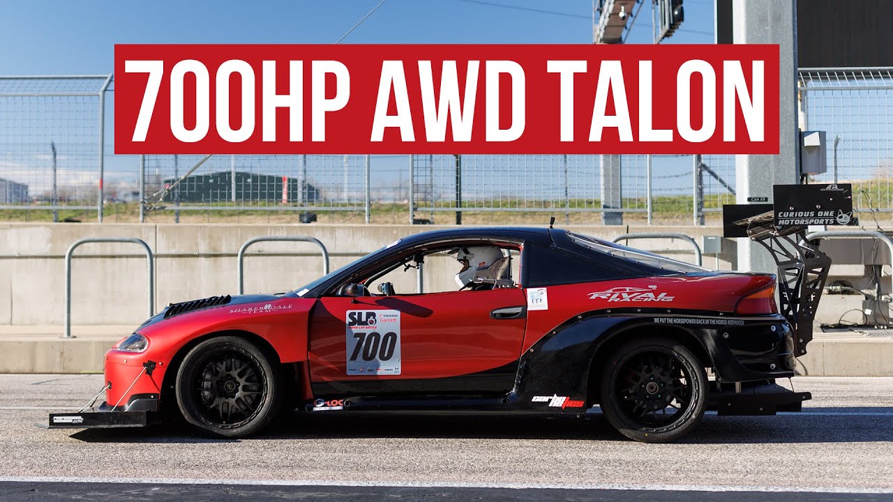 700hp Time Attack Eagle Talon: The AWD Eclipse On Steroids