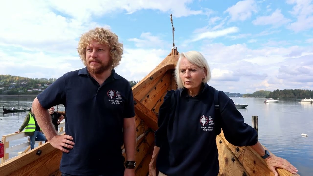 Компания Sutton Hoo Ship's Co: наш главный корабельный плотник и премьер-министр на судне Hardraade