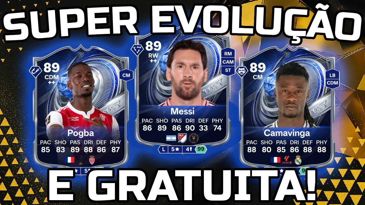 EA FC 26 - EVO ABSURDA PRO MEIO CAMPO TOTY! Nova EVO Grátis e muito boa no Ultimate Team!