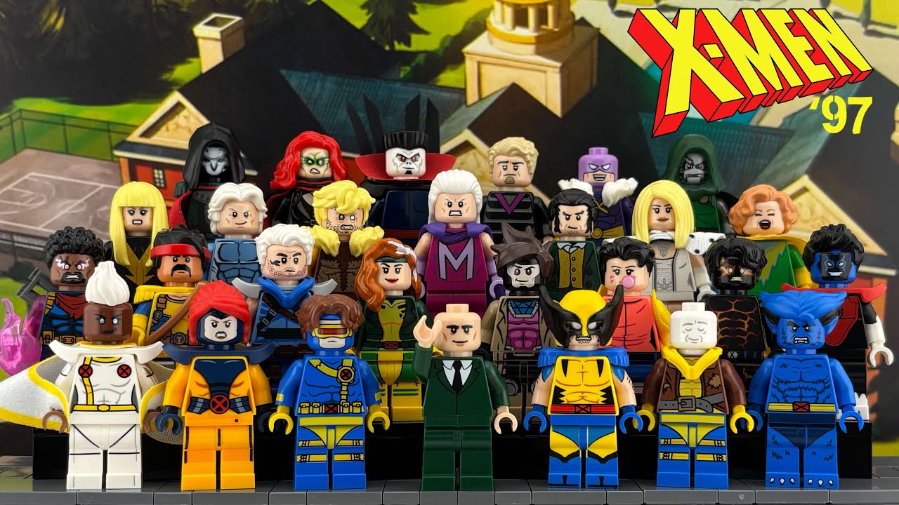 LEGO X Men '97 | How To Build All Main Characters