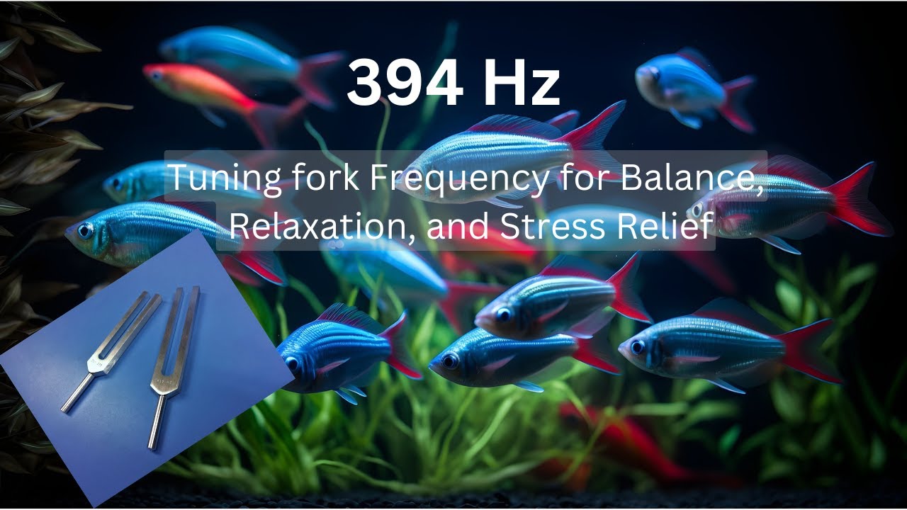 394 Hz Tuning Fork Frequency for Balance, Relaxation, and Stress Relief