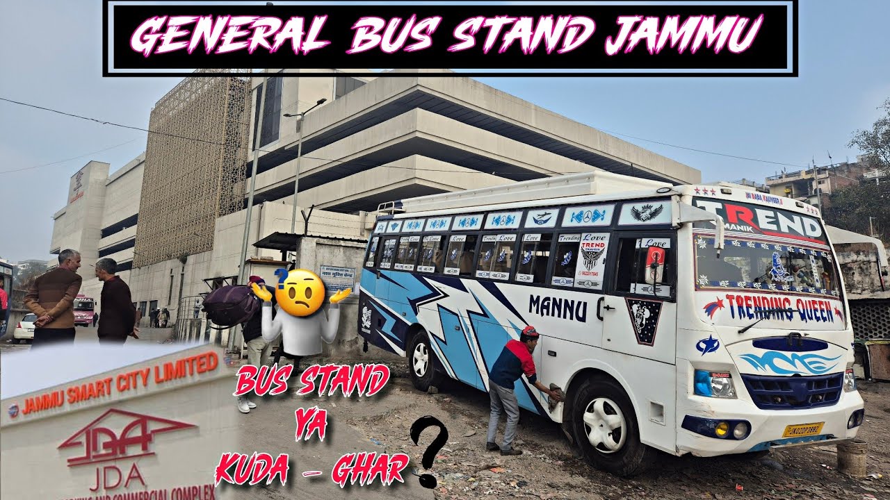 General Bus Stand Jammu Ya Kuda-Ghar..???🤢😷 No Civic Sense😡 Is JMC Sleeping As Always? 😡😭 
